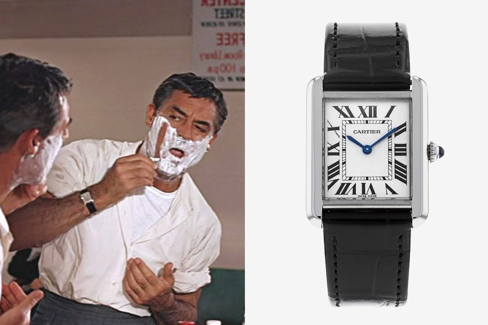 Cartier Tank Roger Thornhill North by Northwest
