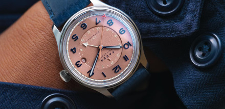 Farer Launch Meredith GMT with Incredibly Cool Back-lit Lume Numerals