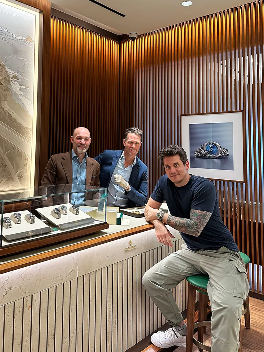John Mayer Rolex Day-Date Puzzle Emoji