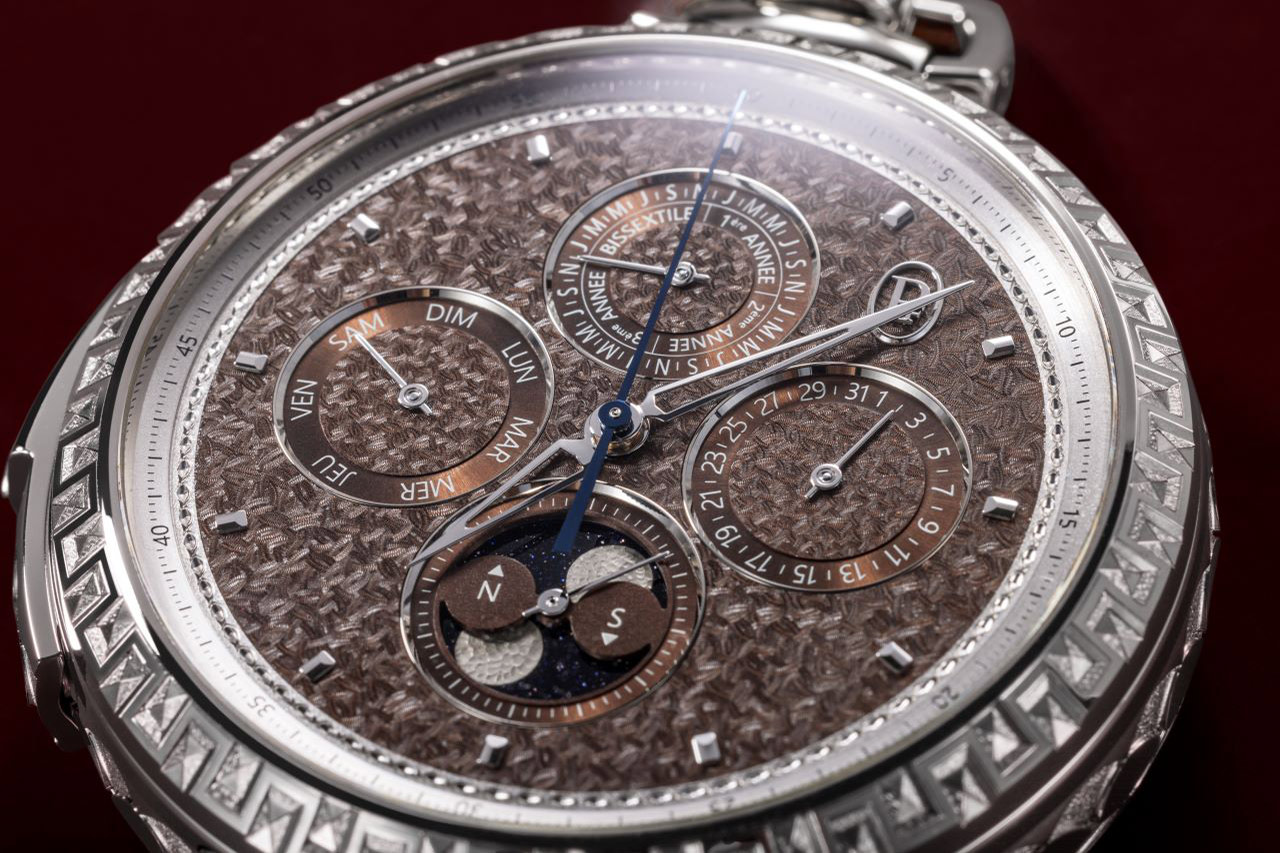 Parmigiani L Armoriale Pocket Watch Objet D Art