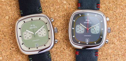 Riley Watch Co. Howard Hughes Chronograph HH-01 Is Inspired By Colourful Aviation Pioneer