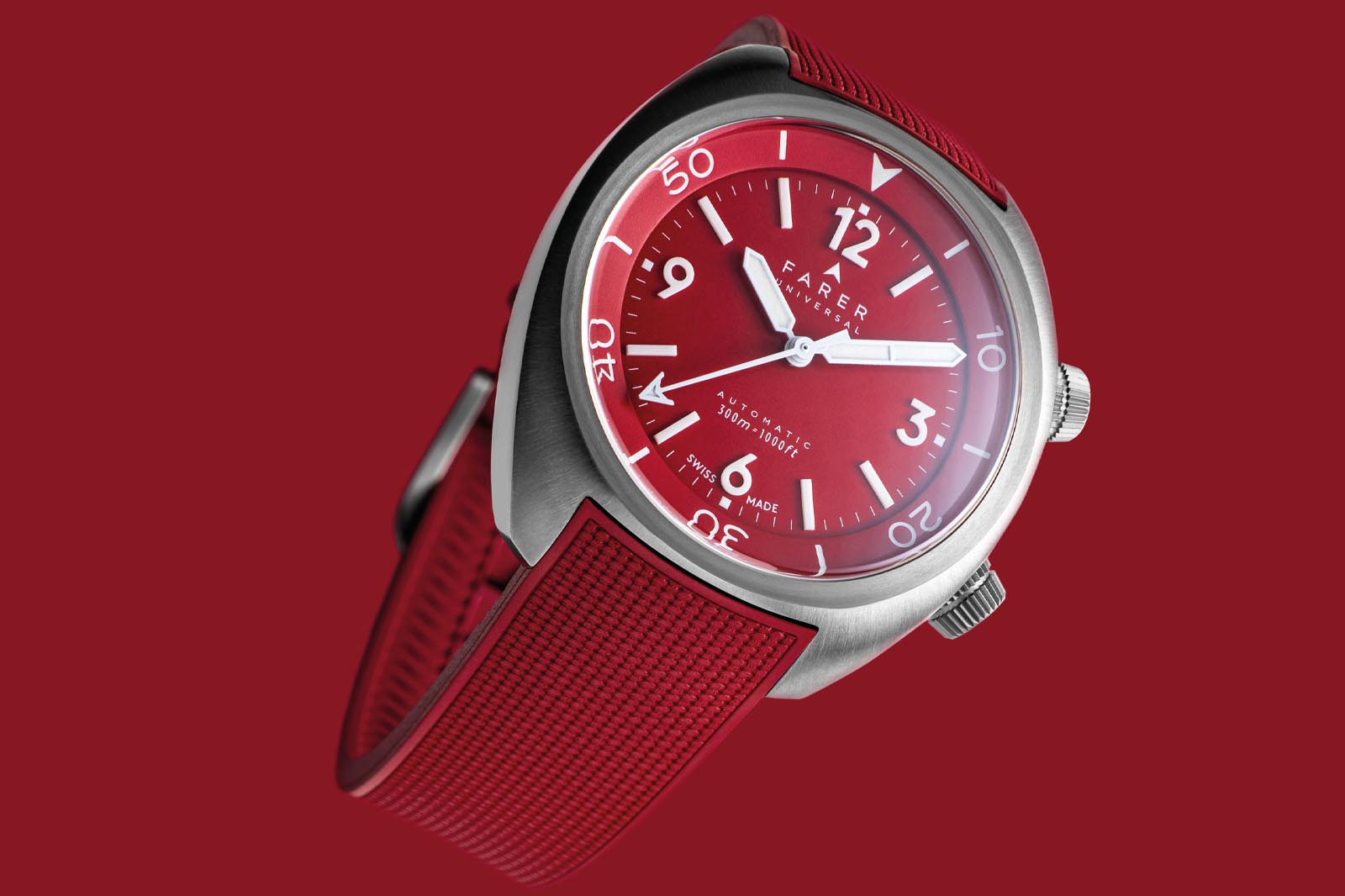 Farer Aqua Compressor Hecla Carmine Red