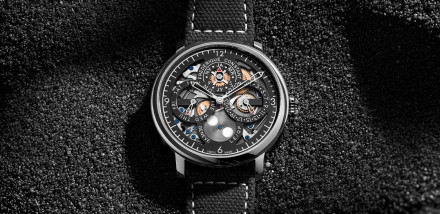 Frederique Constant Introduce Slimline Perpetual Calendar Manufacture Steel Designed by Peter Speake