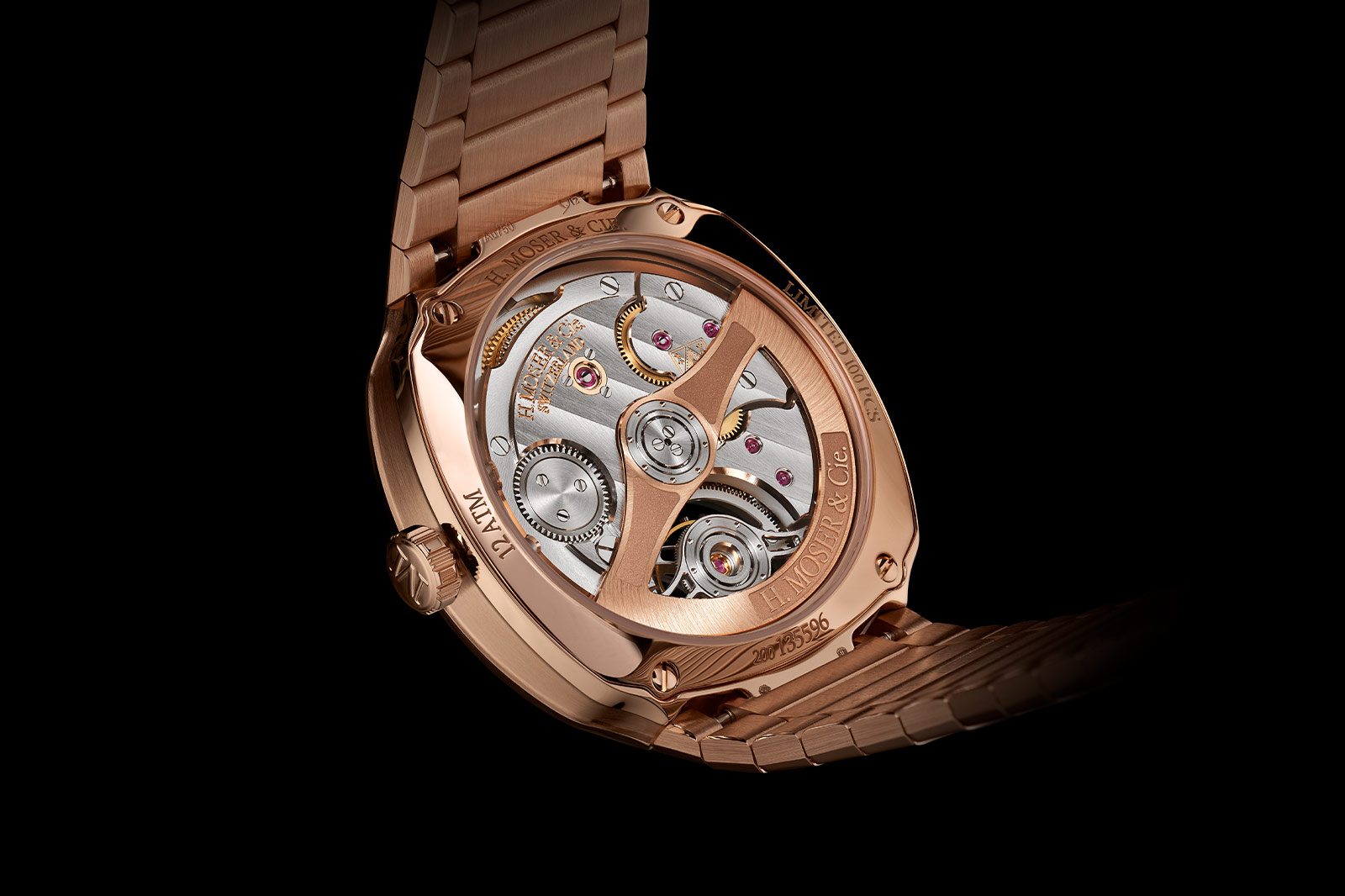 H Moser and Cie Streamliner Tourbillon Wyoming Jade