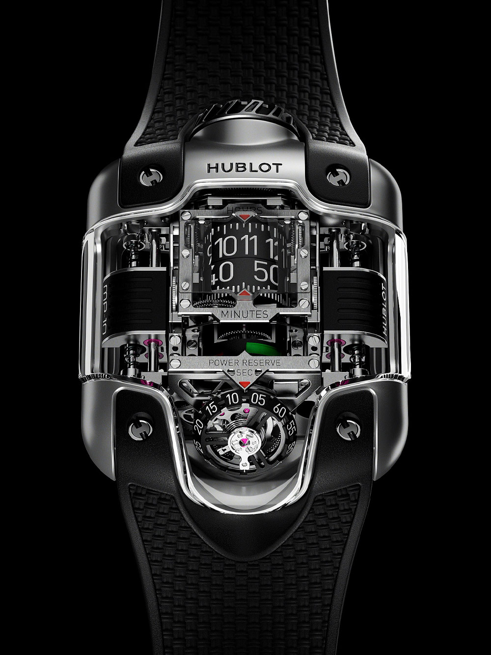 Hublot MP-10 Tourbillon Weight Energy System Titaniu
