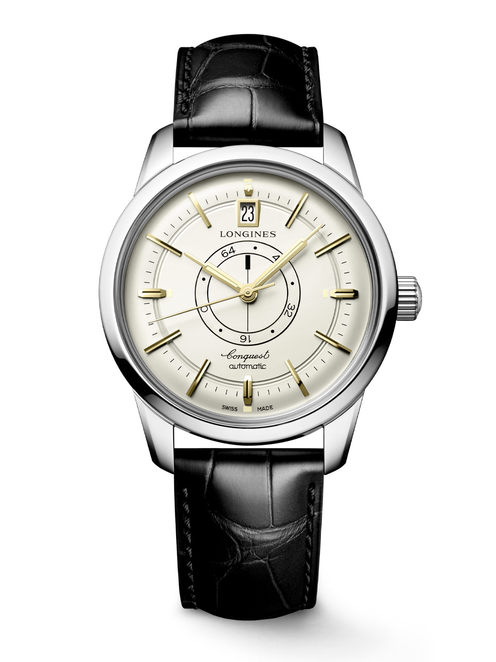 Longines Conquest Heritage Central Power Reserve Champagne
