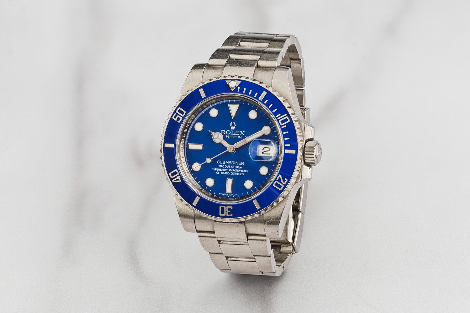 Rolex Submariner Date Smurf 116619LB