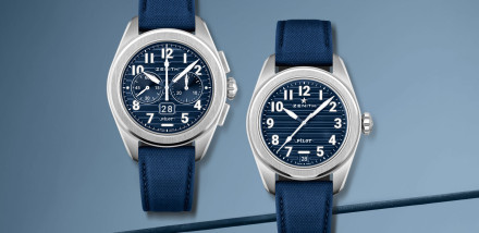 Zenith Launch First Pilot Boutique Editions with Blue Dials