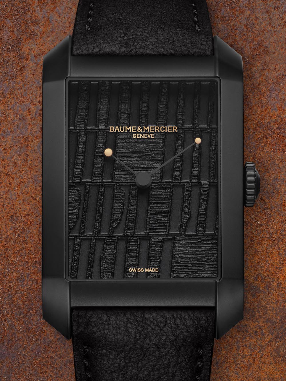 Baume & Mercier Hampton Polyptyque Edition Musée Soulages 10th Anniversary