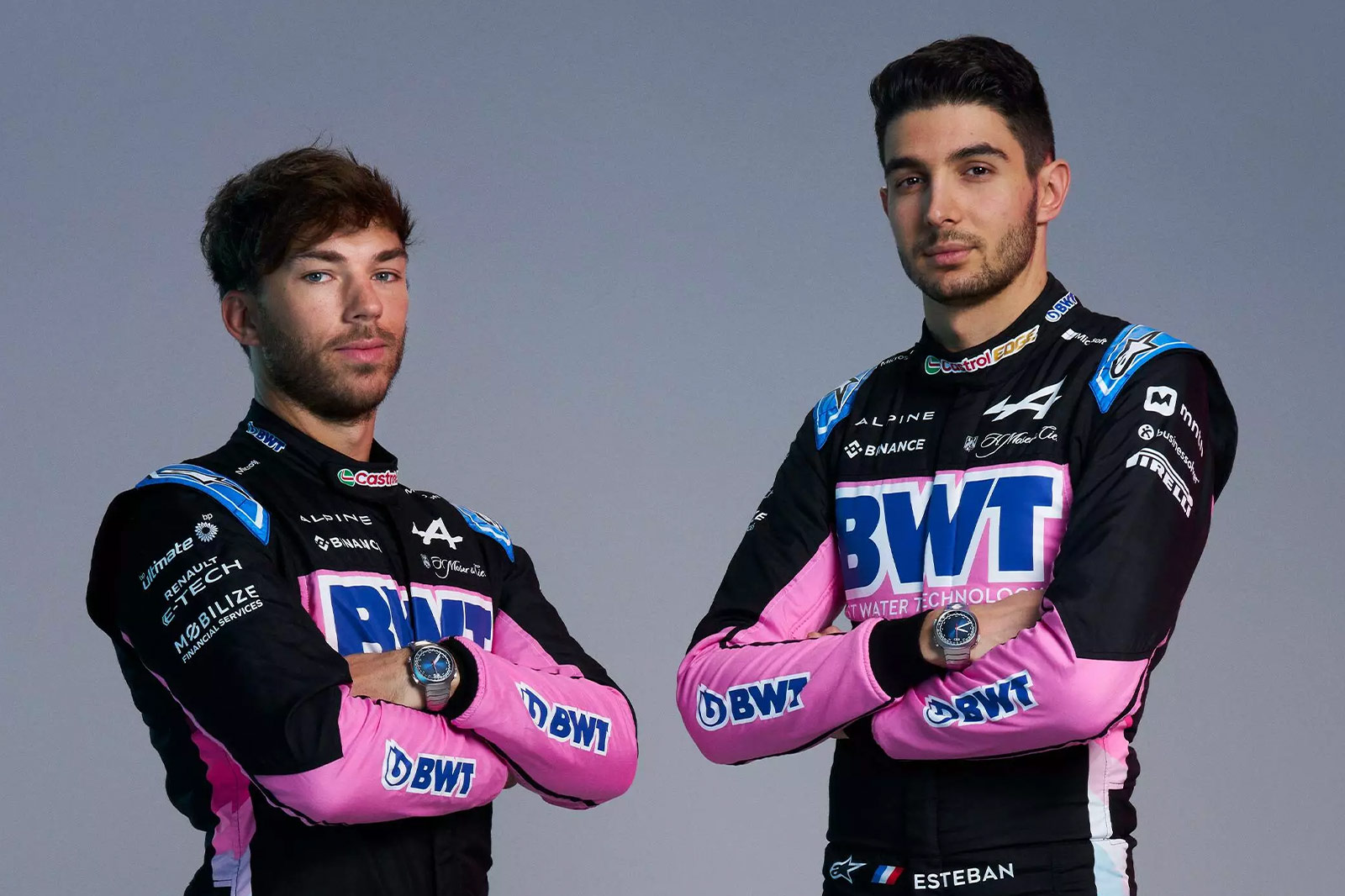 Esteban Ocon Pierre Gasly H. Moser and Cie Streamliner Chronograph
