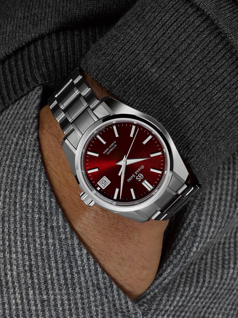 Grand Seiko Heritage Collection Hi-Beat Sunrise at Mount Iwate SBGH345G