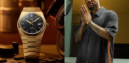 New Tissot PRX Damian Lillard Special Edition Celebrates NBA All-star with Gold and Black Design