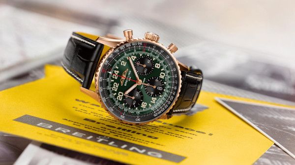 Breitling Introduce Navitimer B12 Chronograph 41 Cosmonaute Limited Edition in Gold