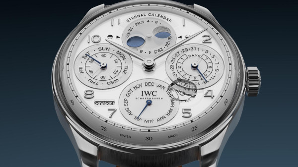 IWC Portugieser Eternal Calendar Features Moonphase Accurate for 45 Million Years