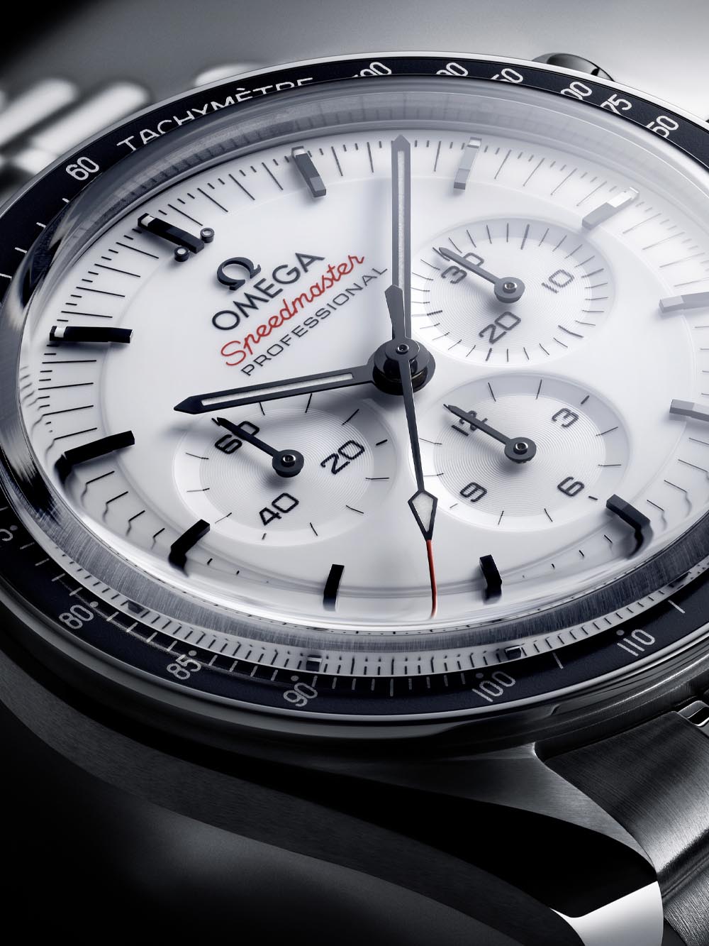 Omega Speedmaster Moonwatch White Dial