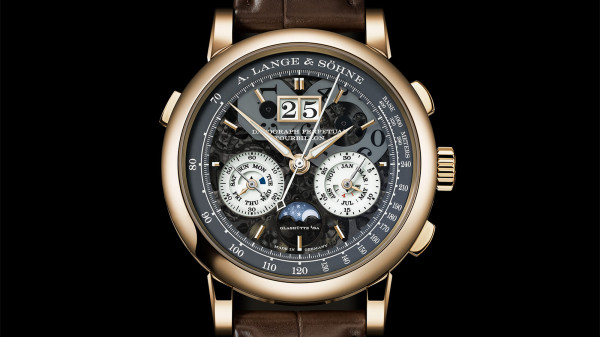 A. Lange & Söhne Datograph Perpetual Tourbillon Honeygold Lumen Balances Complexity with Elegance