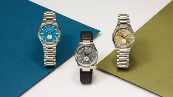 Citizen Release Tsuyosa Small Seconds and New Colours for Automatic