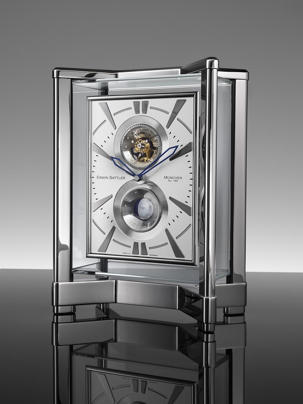 Erwin Sattler Opus Moon Tourbillon Rhodium Plated