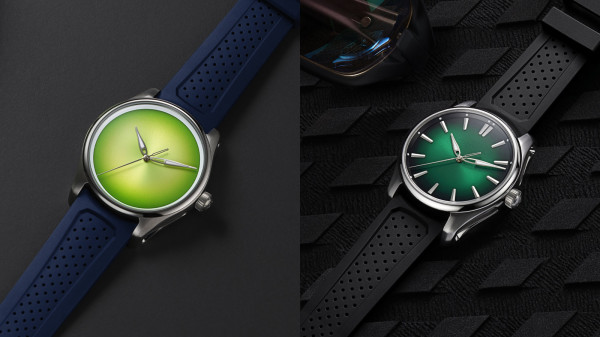 H. Moser & Cie. Introduce Pioneer Centre Seconds Concept Citrus Green and Cosmic Green