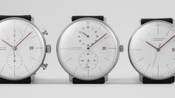 Junghans Expand Max Bill Bauhaus Collection with Chronoscope, Regulator and Automatic Models