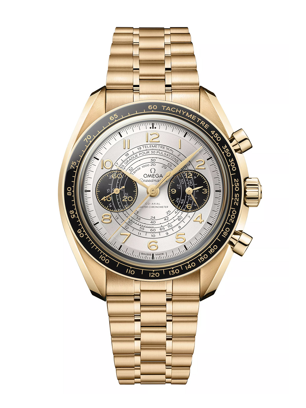 Omega Speedmaster Chronoscope Oylmpics Paris 2024 Gold