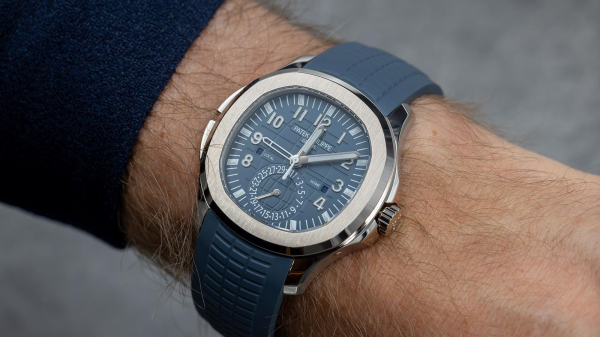 Patek Philippe Release Aquanaut Travel Time Ref. 5164G in White Gold for the First Time