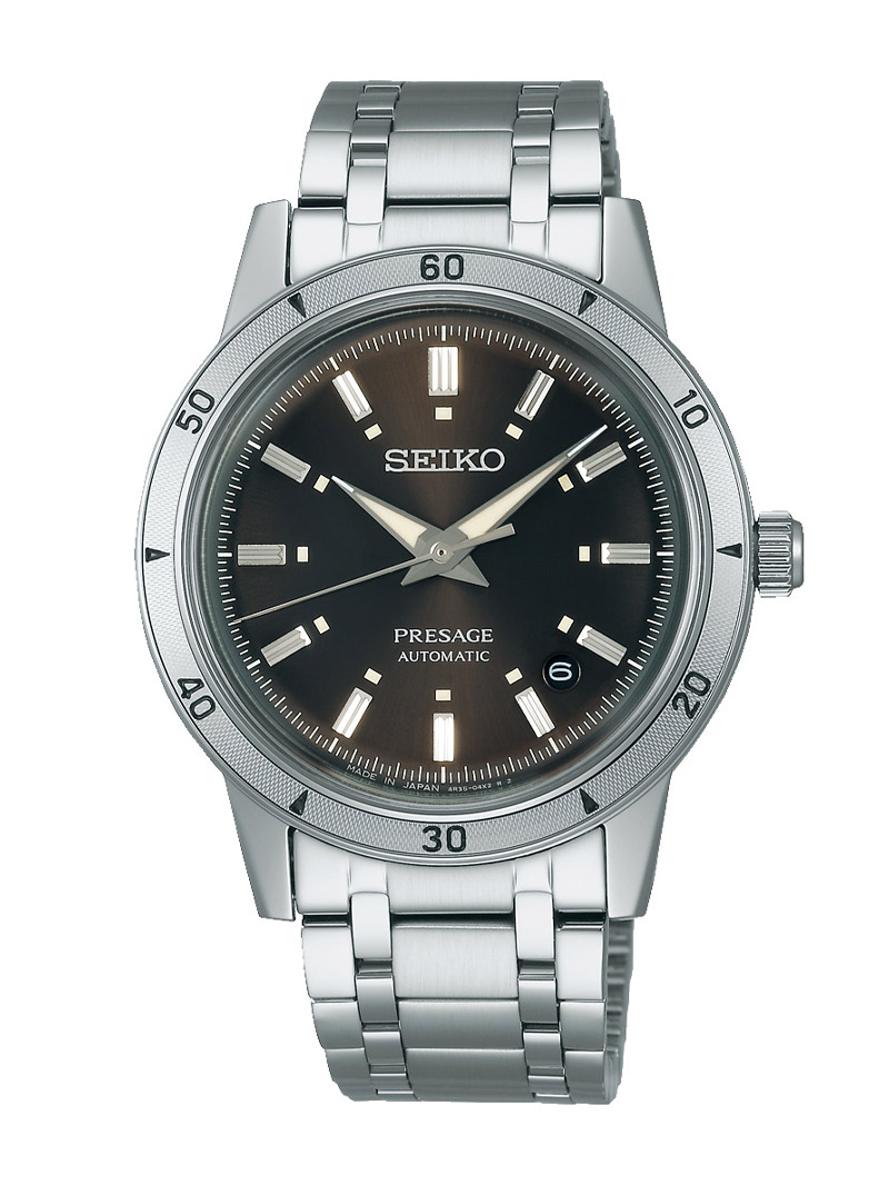 Seiko Presage Style 60s Elegant Yet Rugged Brown SRPL07J1