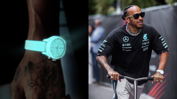 IWC and Lewis Hamilton Unveil Ceralume Concept Watch