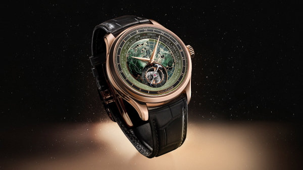 Jaeger-LeCoultre Master Grande Tradition Calibre 948 World-Timer Receives Green Enamel Makeover