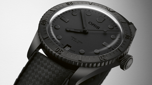 Oris Divers Sixty-Five Goes Black for Hölstein Edition 2024