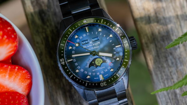 Blancpain Fifty Fathoms Bathyscaphe Quantième Complet Phases de Lune Ceramic Watch Review