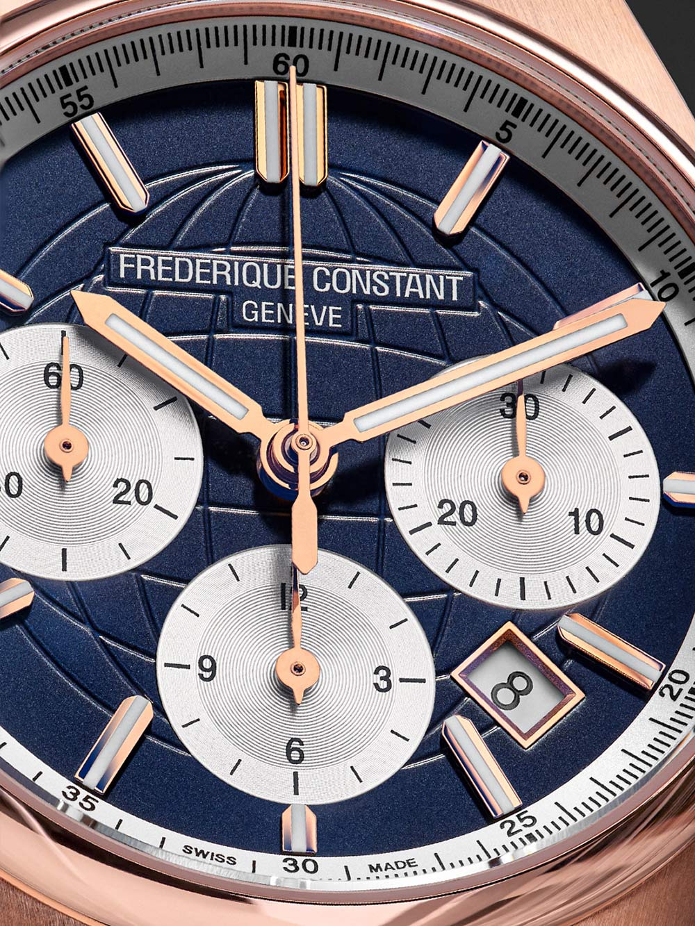 Frederique Constant Highlife Chronograph Rose Gold