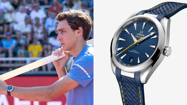 Omega Launch Seamaster Aqua Terra Inspired by Armand “Mondo” Duplantis