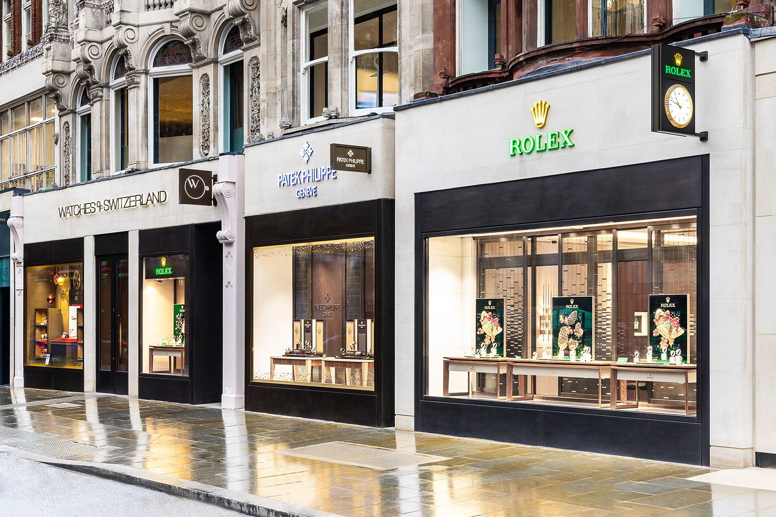 Watches of Switzerland Patek Philippe Rolex Knightsbridge London