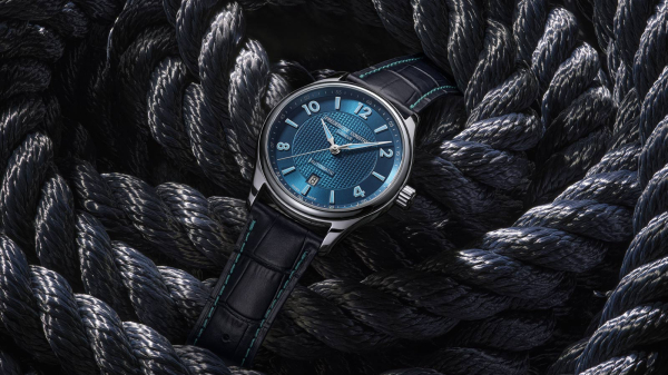 Sail the Italian Lakes with New Frederique Constant Classics Runabout Automatic Blue