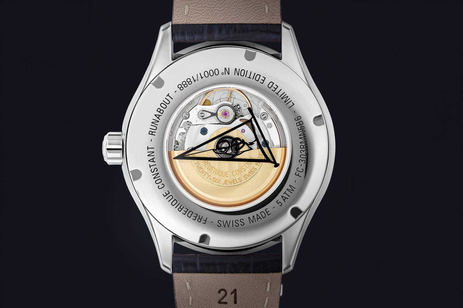 Frederique Constant Classics Runabout caseback
