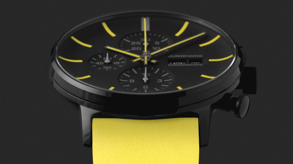 Junghans Launch Sunshine Yellow Edition of FORM A Chronoscope