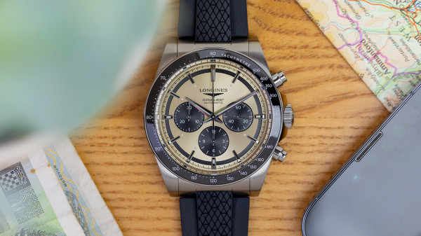 Longines Conquest Chronograph on Rubber Strap Watch Review