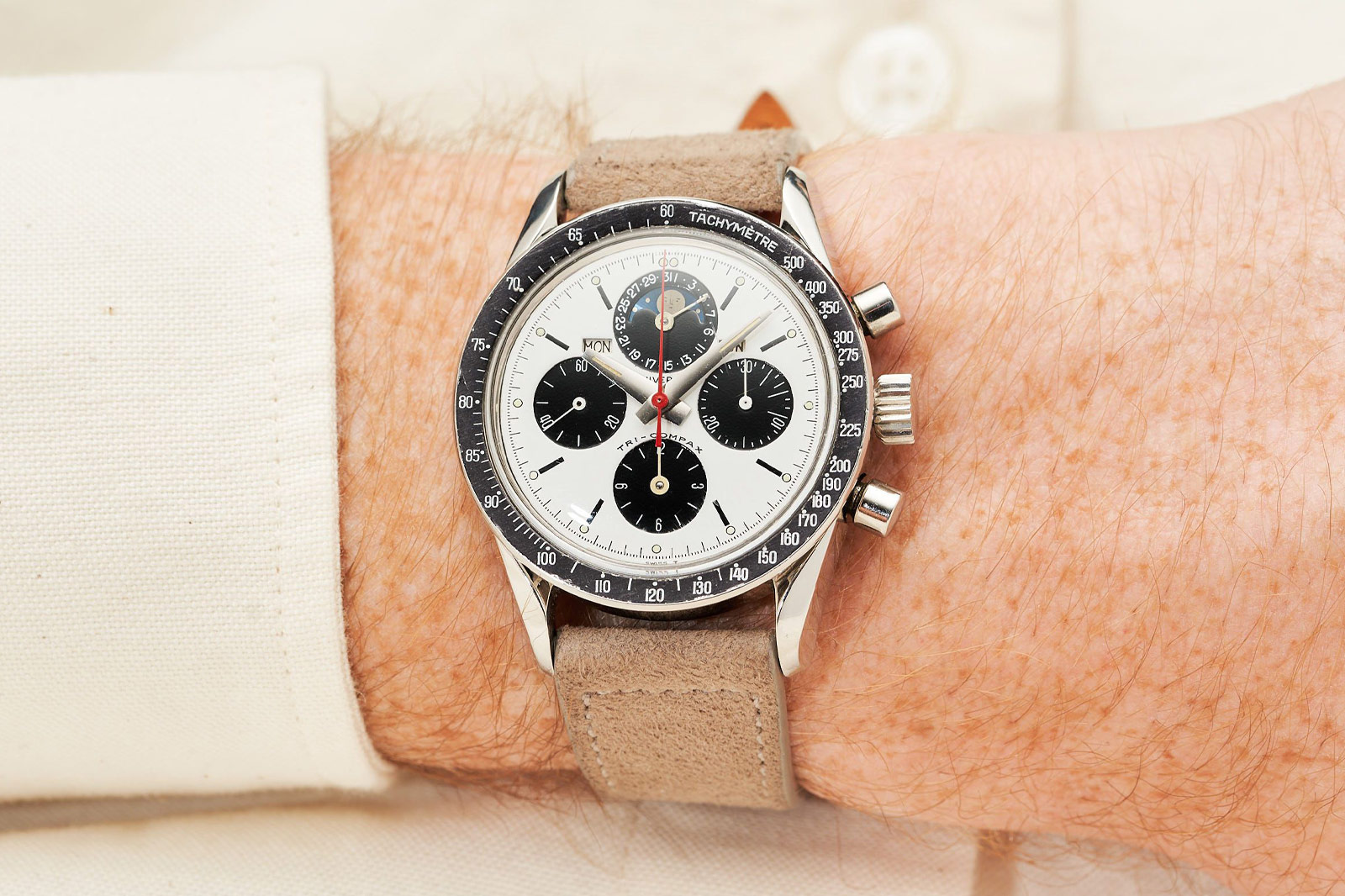 Universal Geneve Tri-Compax ‘Eric Clapton’ Ref 881101 01