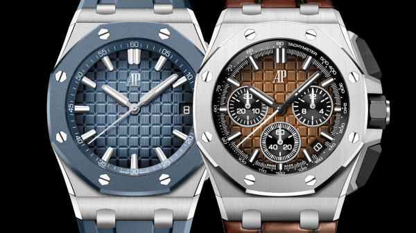 Audemars Piguet Introduce Royal Oak Offshore 43mm Selfwinding and Chronograph in Blue and Brown