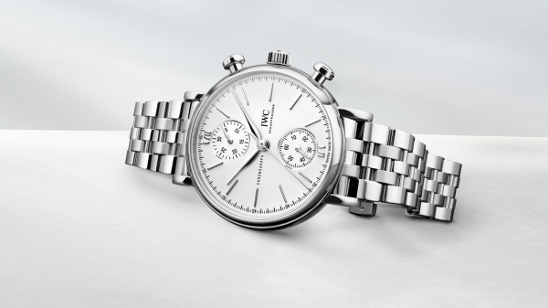 IWC Present Portofino Chronograph 39 on Steel Bracelet for the First Time