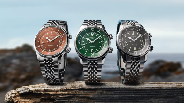 Longines Expand Legend Diver 39mm Collection with New Colours for 65th Anniversary