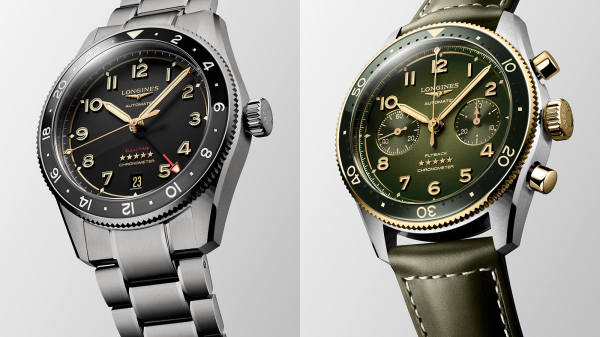 Longines Introduce Spirit Collection 2024 with Zulu Time Titanium and Flyback Bi-Metal
