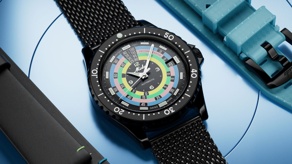 Mido Introduce Ocean Star Decompression Timer 1961 Limited Edition in Black PVD