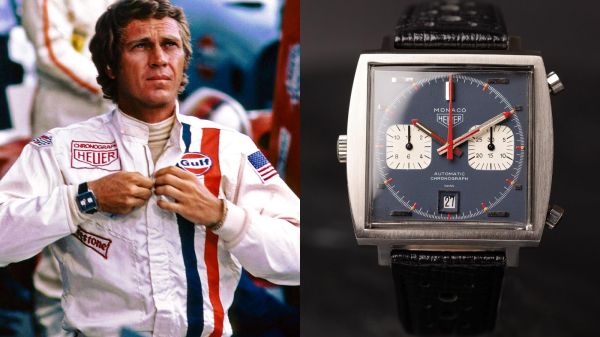 Legendary Steve McQueen Le Mans Heuer Monaco Heads to Auction