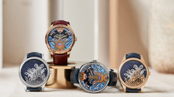 Vacheron Constantin Unveil Metiers d’Art Tribute to Traditional Symbols Eternal Flow and Moonlight Slivers