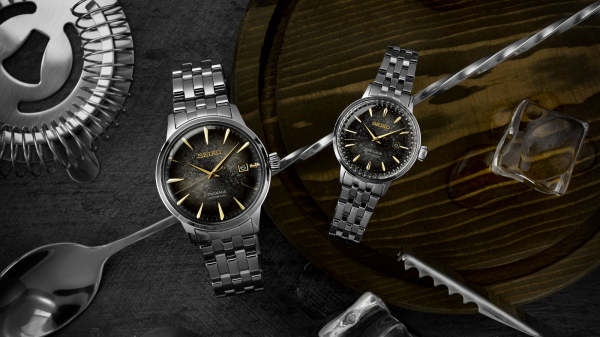 Seiko Launch Presage Cocktail Time Star Bar Watches Inspired by ‘Night Time Tokyo’ Drink
