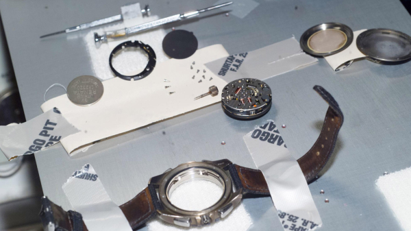 The First Watch Repair in Space