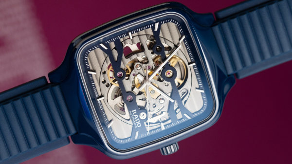 Rado True Square Automatic Skeleton Blue Watch Review