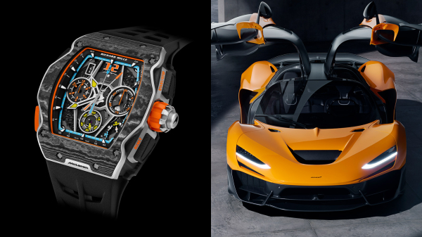 Richard Mille and McLaren Unveil Fourth Collaboration, the RM 65-01 McLaren W1